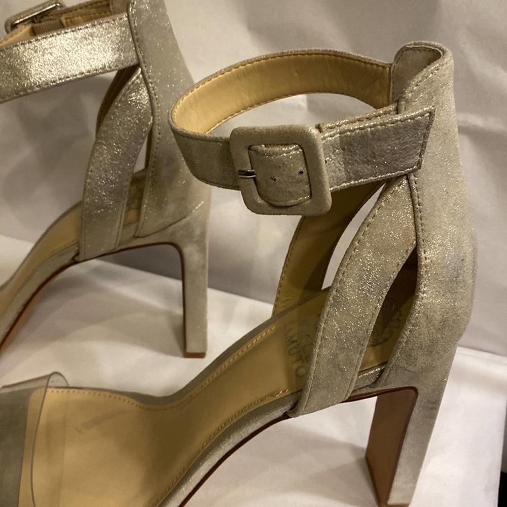 NEW Vince Camuto Heeled Sandal - 9.5 - Picture 4 of 8